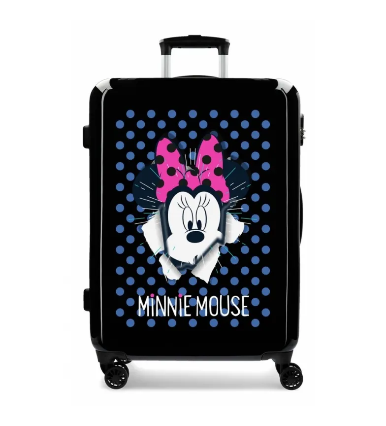 MALETA MEDIANA MINNIE RíGIDA 68CM SUNNY DAY AZUL 70L / 48X68X26CM