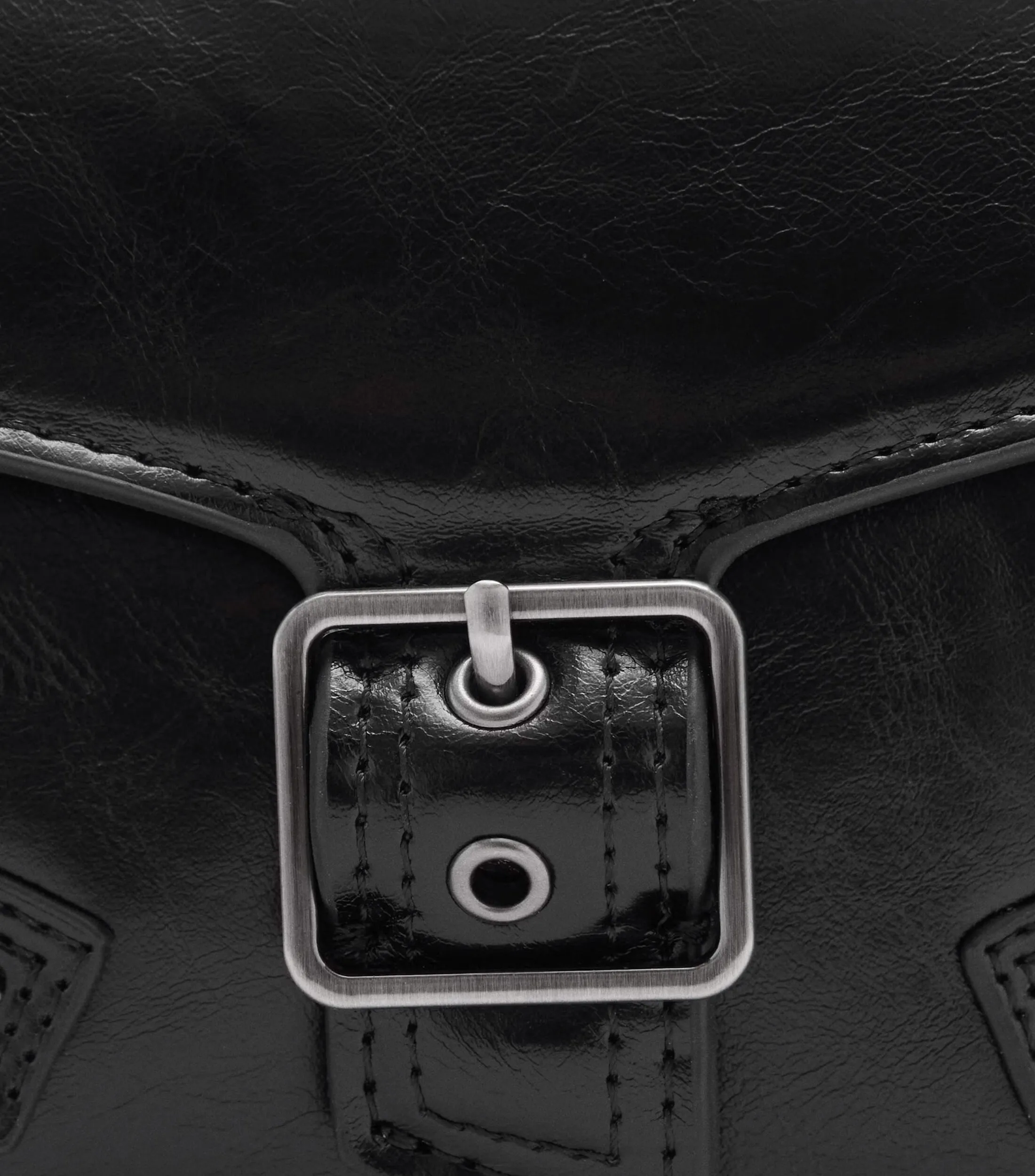 Mango Bolsa Shoulder con hebillas Mujer