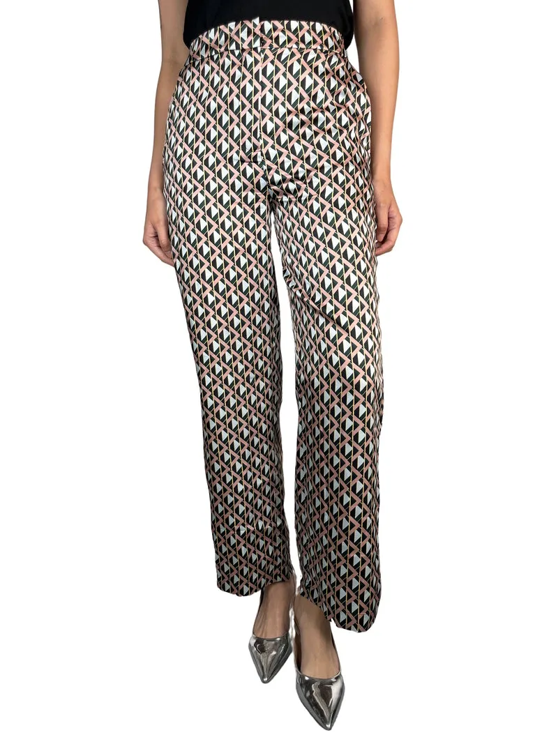 MANGO Pantalón Estampado