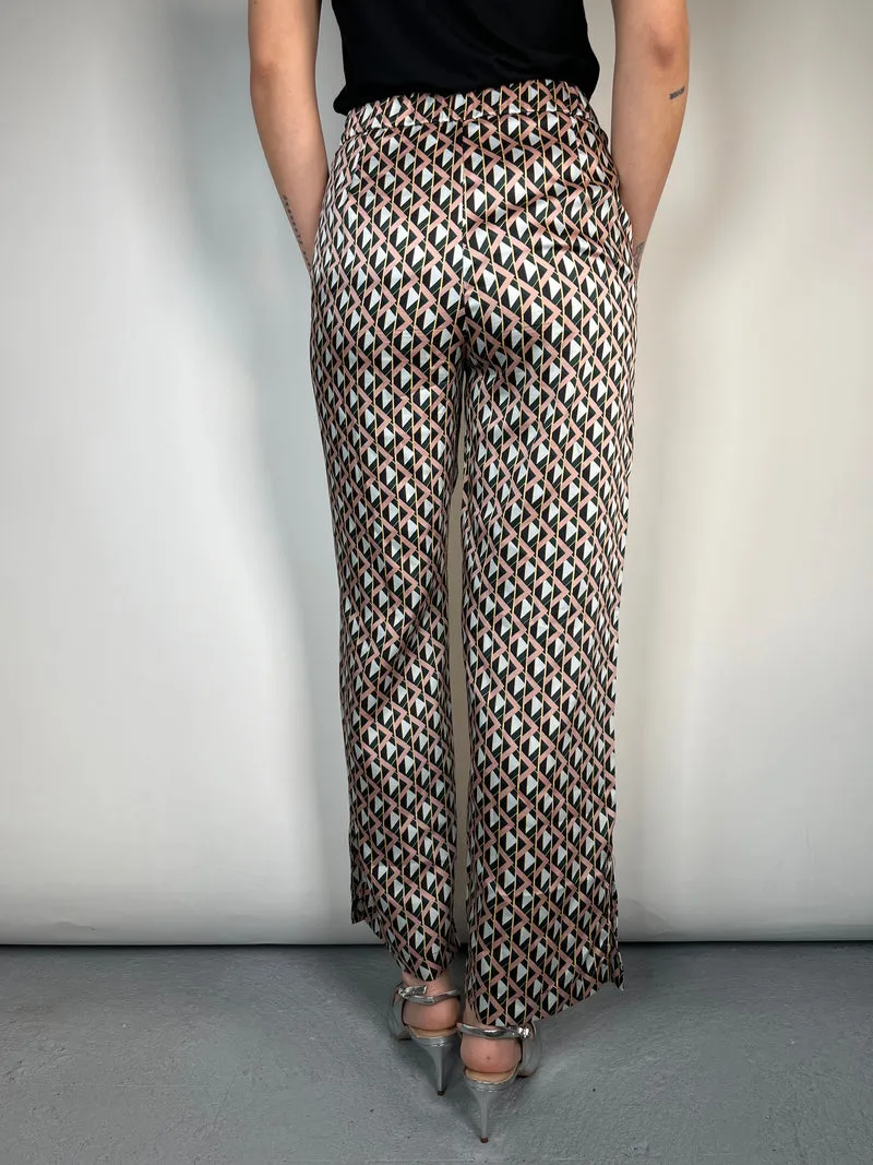 MANGO Pantalón Estampado