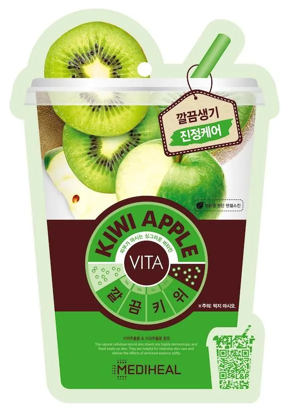 Mascarilla facial Mediheal KIWI APPLE VITA MASK
