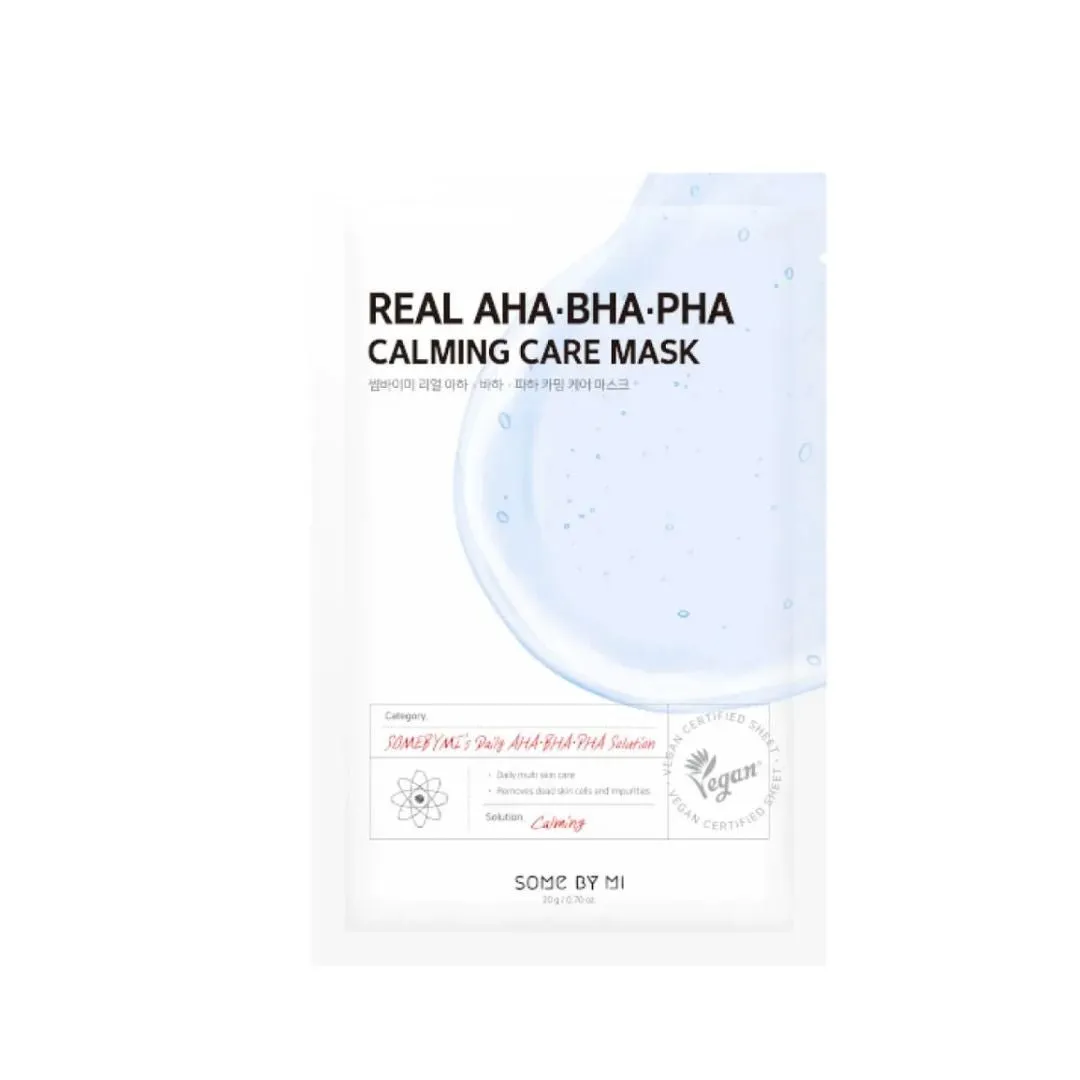 MASCARILLA FACIAL SOME BY MI REAL AHABHAPHA CALMING CARE MASK 20G