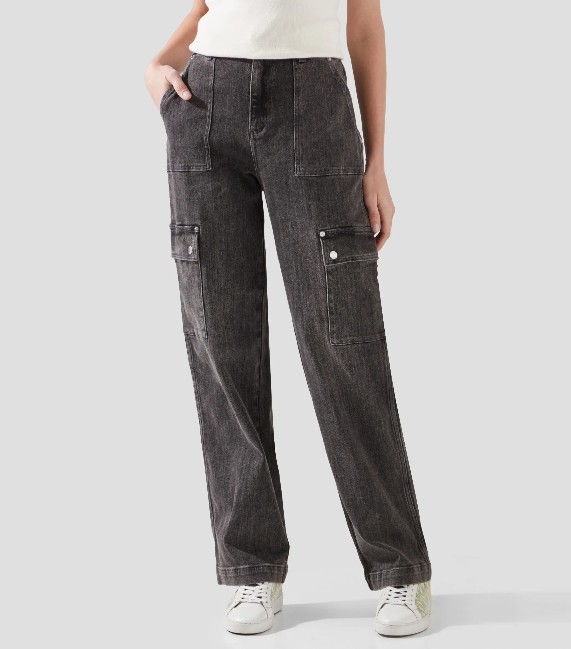 Michael By Michael Kors Jeans Cargo Mujer