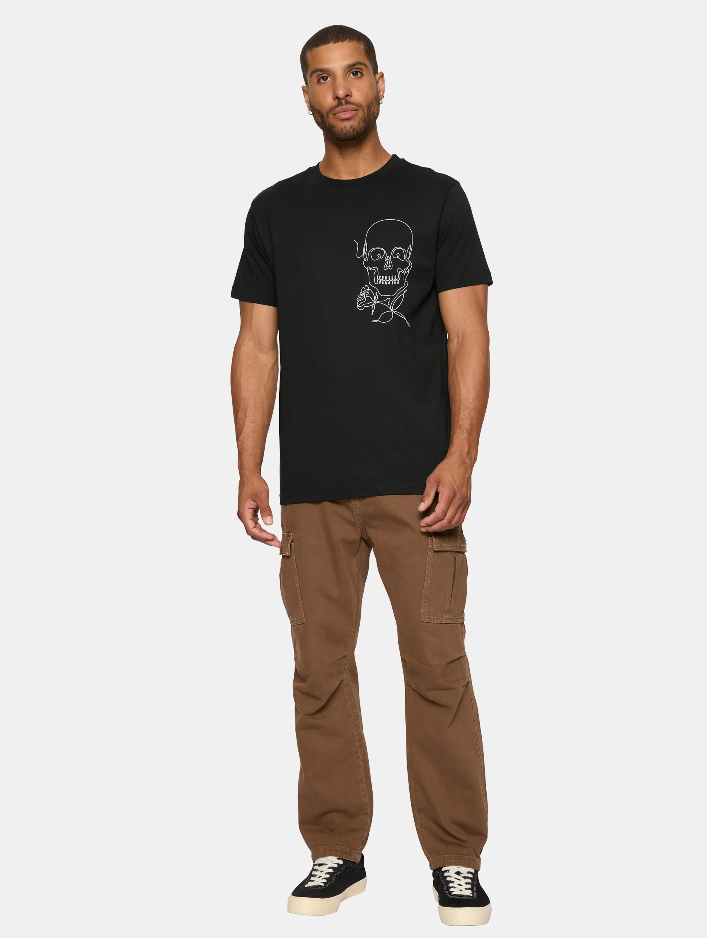 Mister Tee Skull One Line