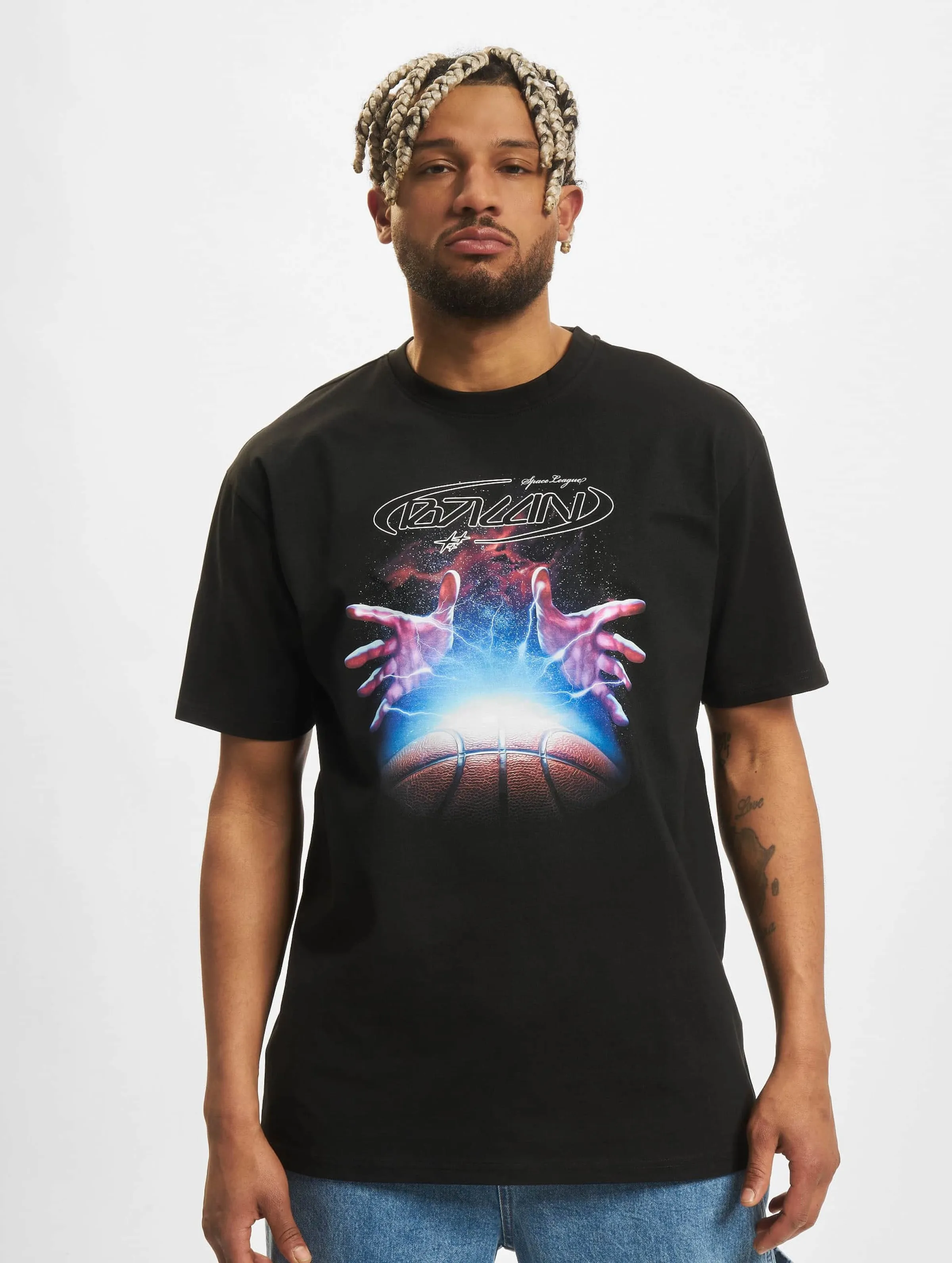 Mister Tee Upscale Space Ball Oversize
