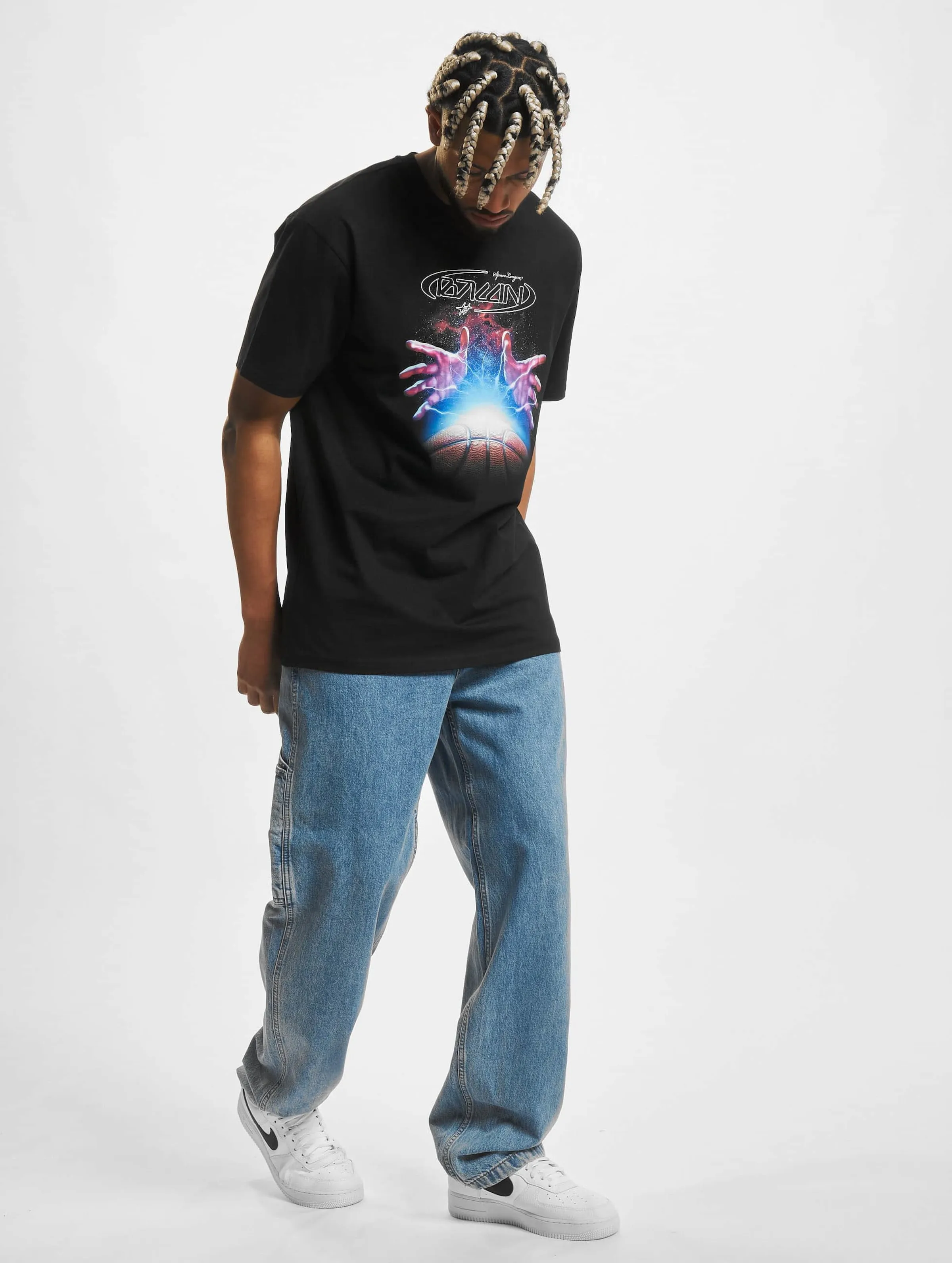 Mister Tee Upscale Space Ball Oversize