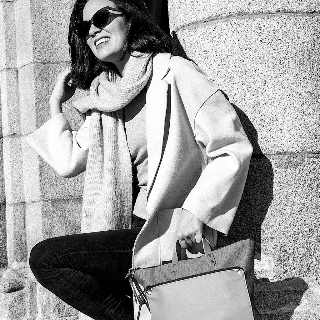 Mochila book holder cuadrada impermeable