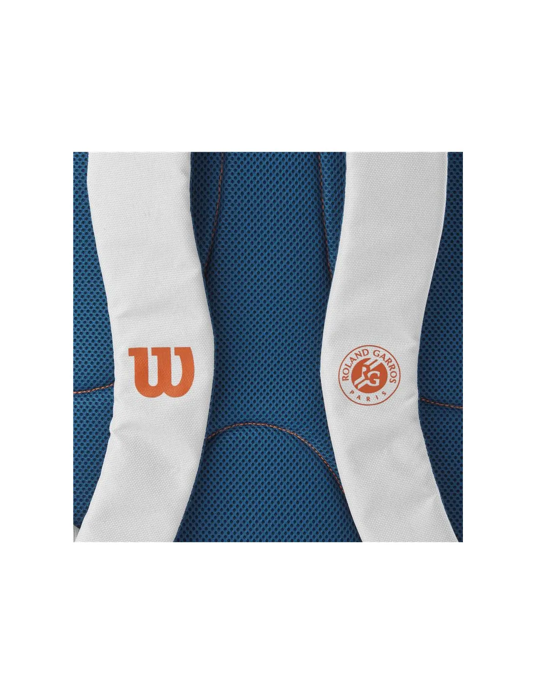 Mochila de Tenis Wilson Team Backpack Roland Garros 2024 Cream/Clay/Navy