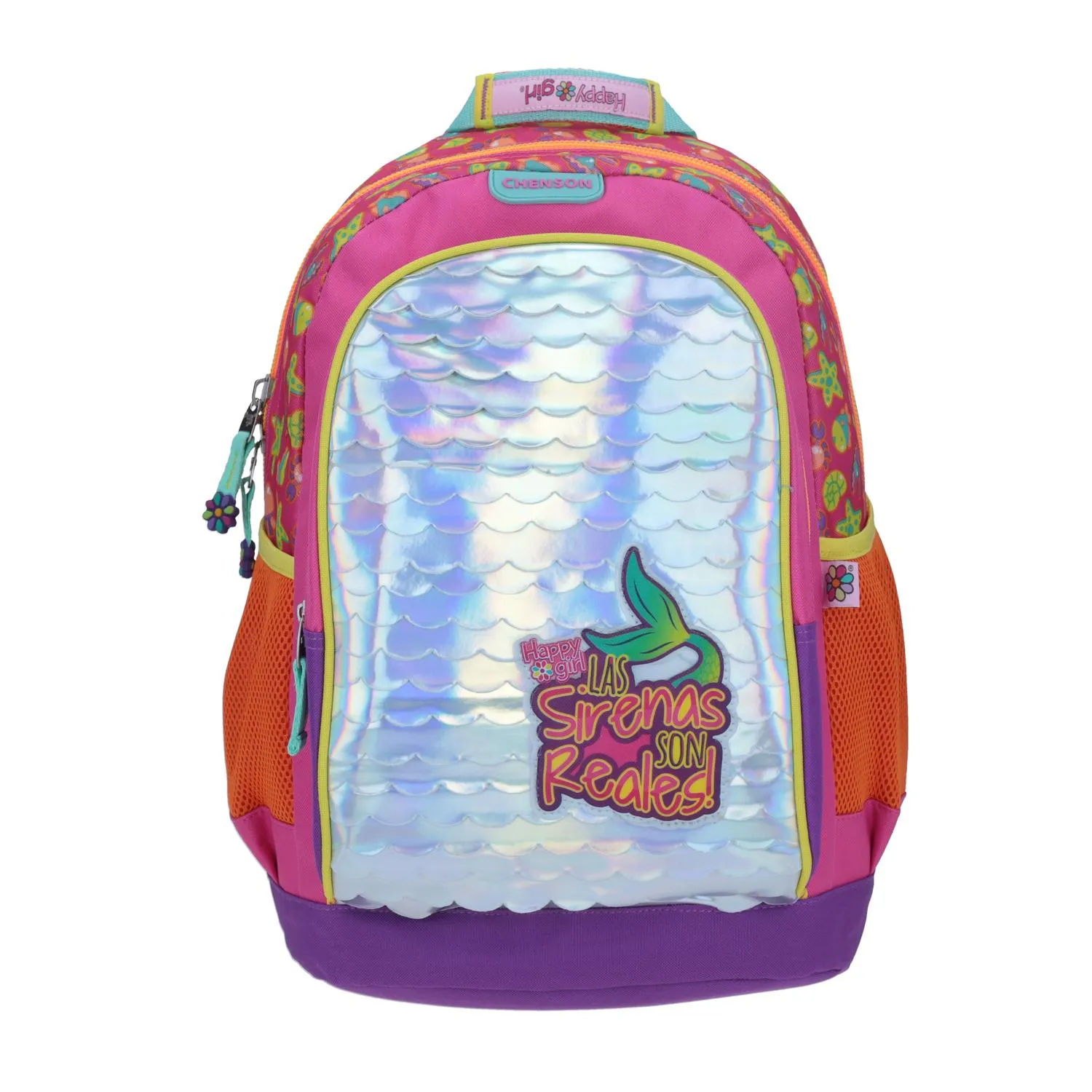 Mochila grande Rosa HAPPY GIRL
