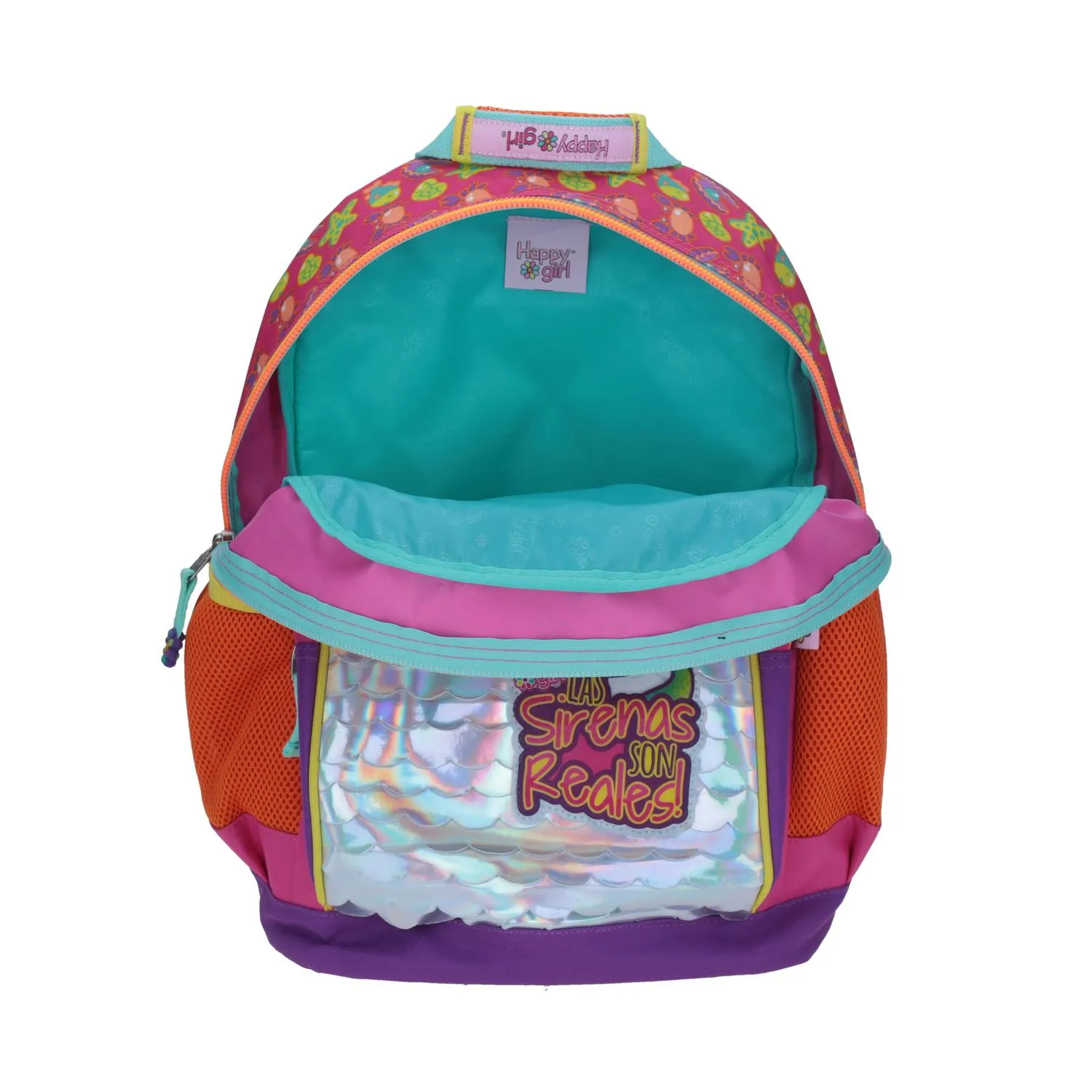 Mochila grande Rosa HAPPY GIRL