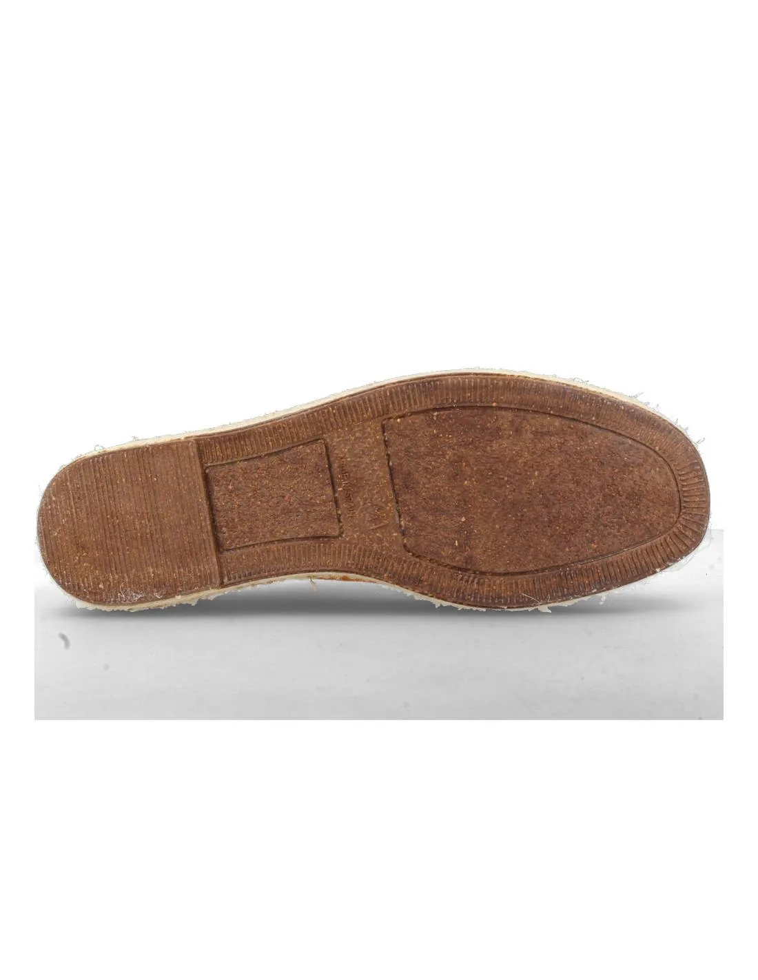 NATURAL WORLD  ZAPATILLA BASKET ESPARTO CORDONES CUERO
