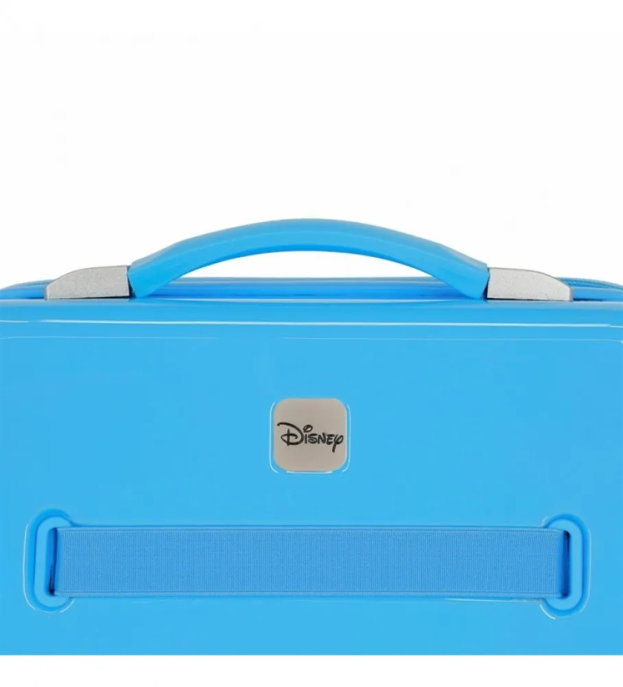 NECESER ABS MICKEY & MINNIE COMIC THAT´S EASY ADAPTABLE AZUL 29X21X15CM