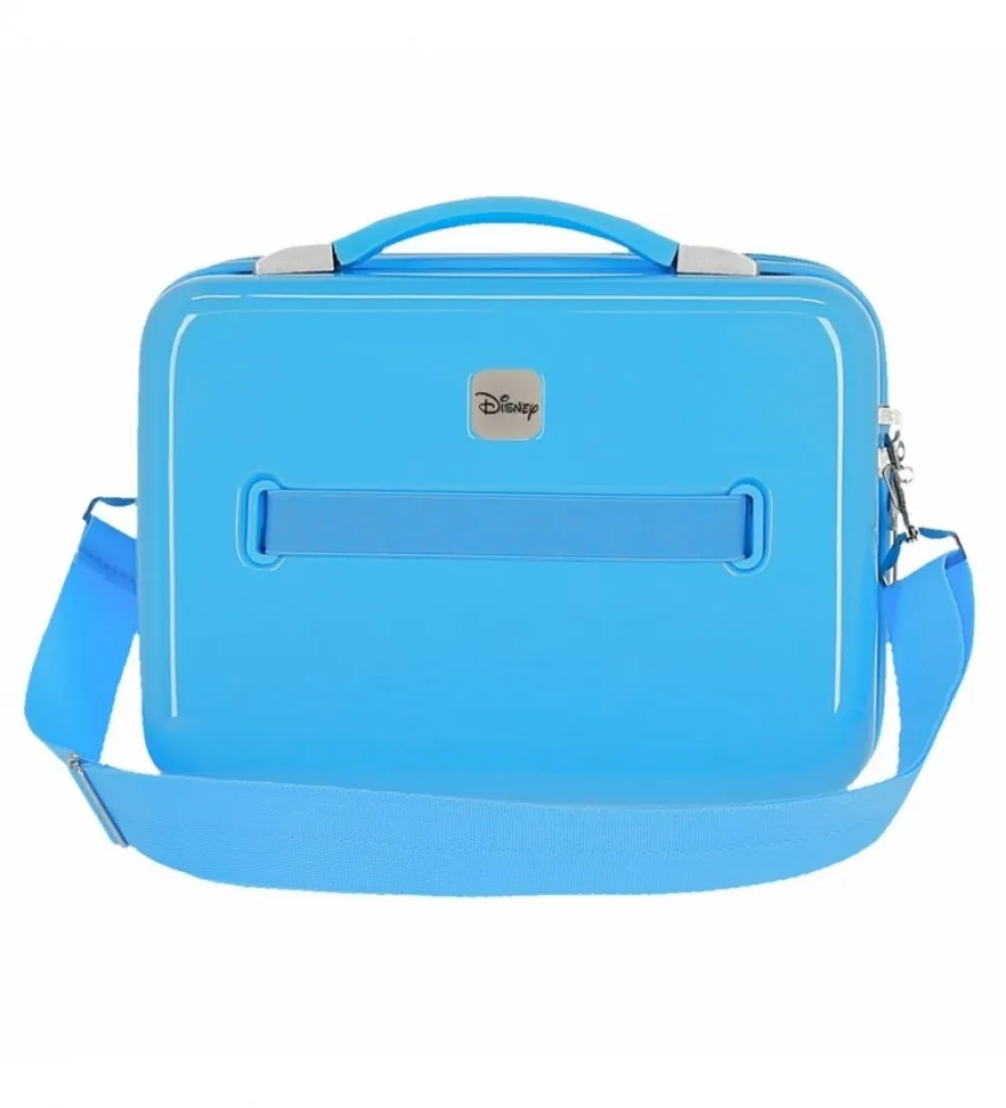 NECESER ABS MICKEY CAN´T KEEP A GOOD MOUSE THAT´S EASY ADAPTABLE AZUL 29X21X15CM