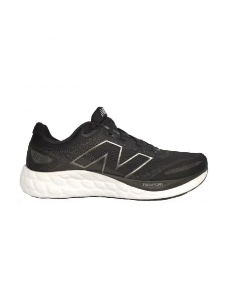 NEW BALANCE Zapatillas Fresh Foam 680 v8 Hombre Black/White/Black
