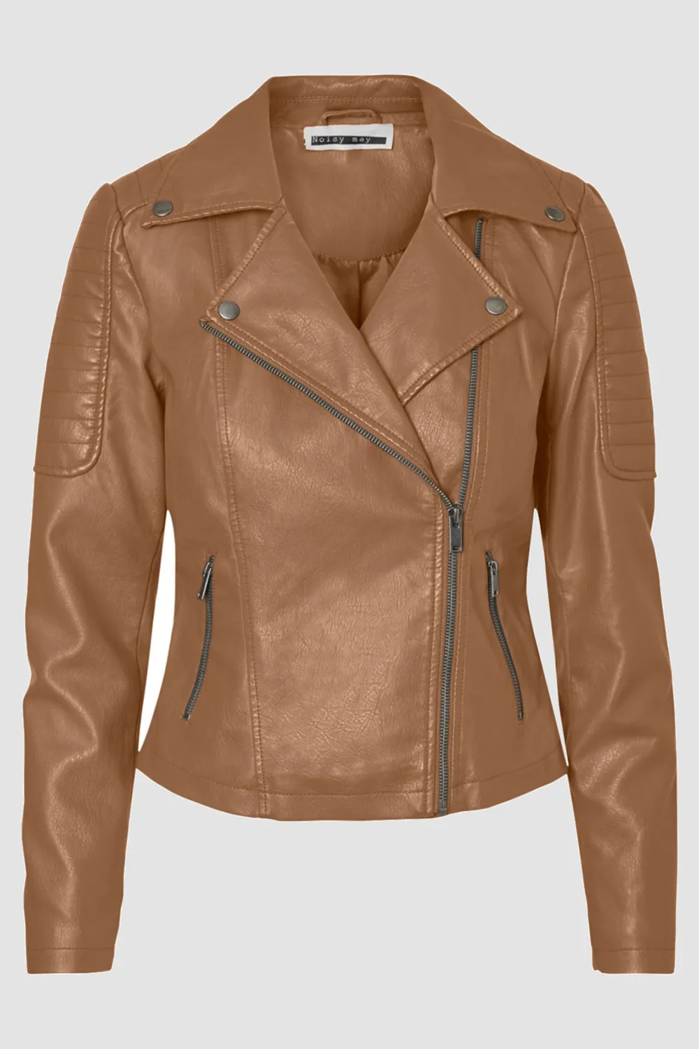 Noisy May Cazadora biker polipiel