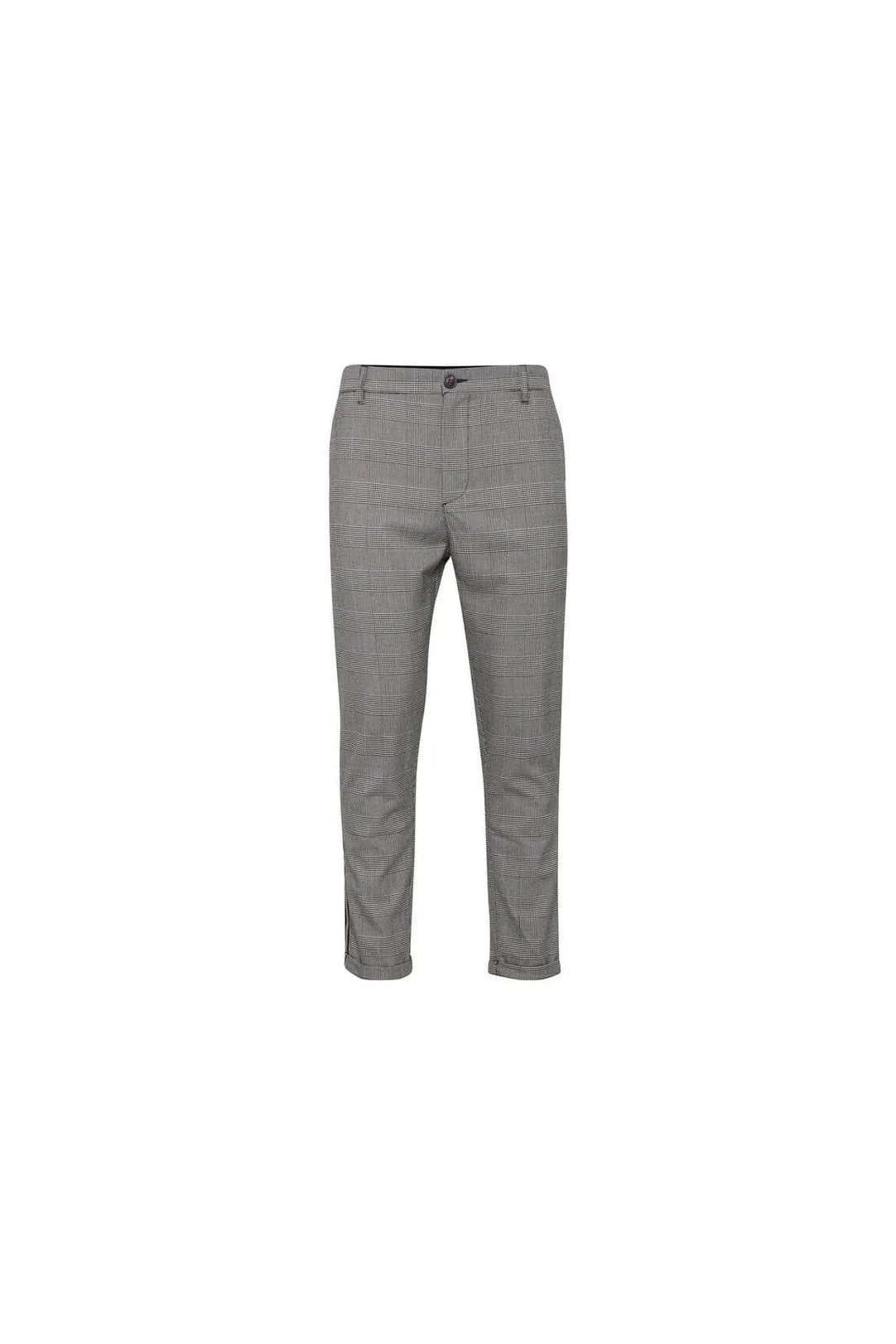 PANTALON HOMBRE BANDA LATERAL NEGRO
