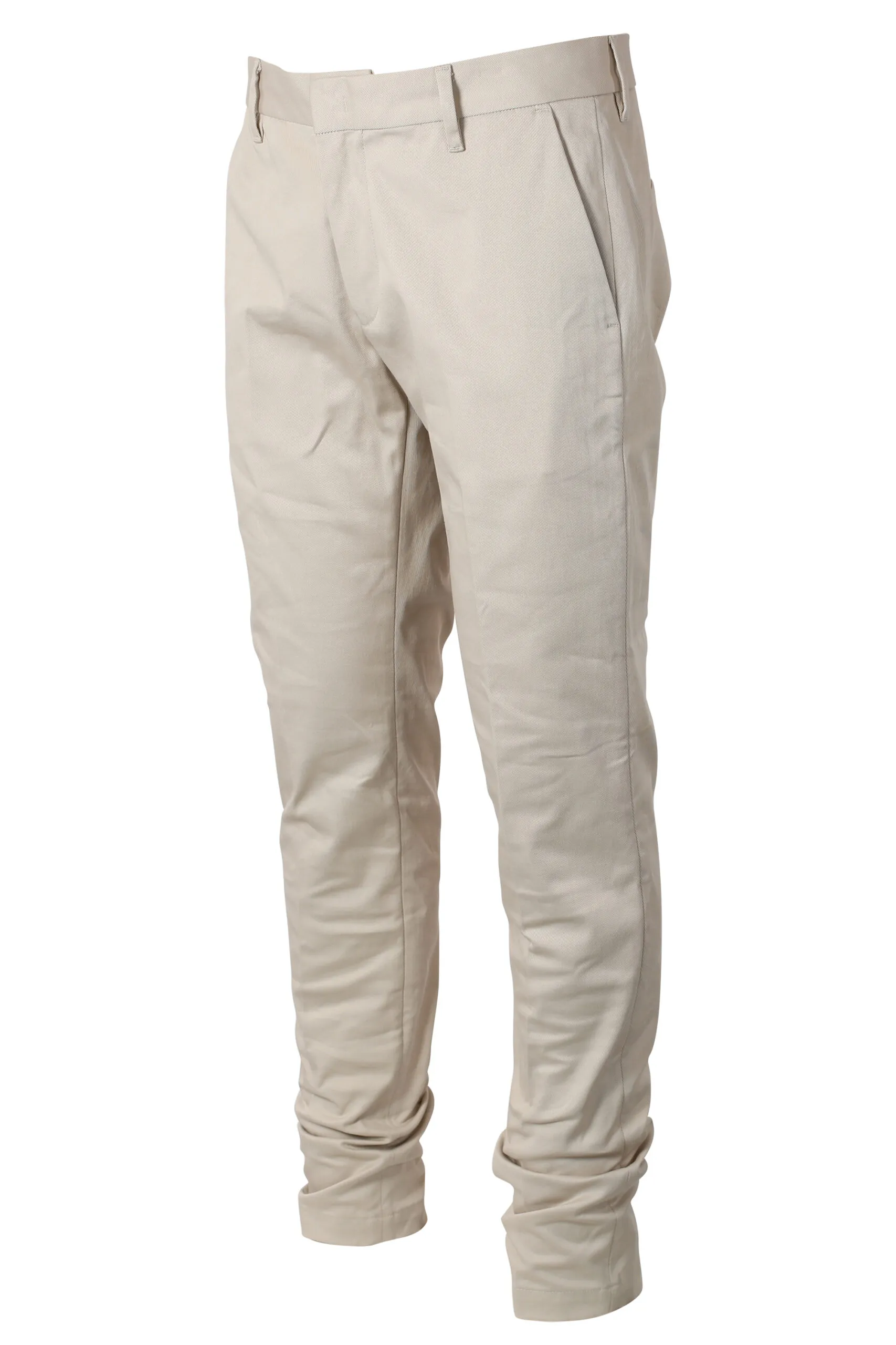 Pantalón beige con logo