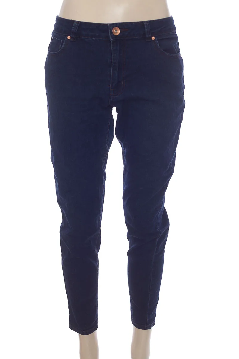 PANTALóN COLOR AZUL  DENIM CO