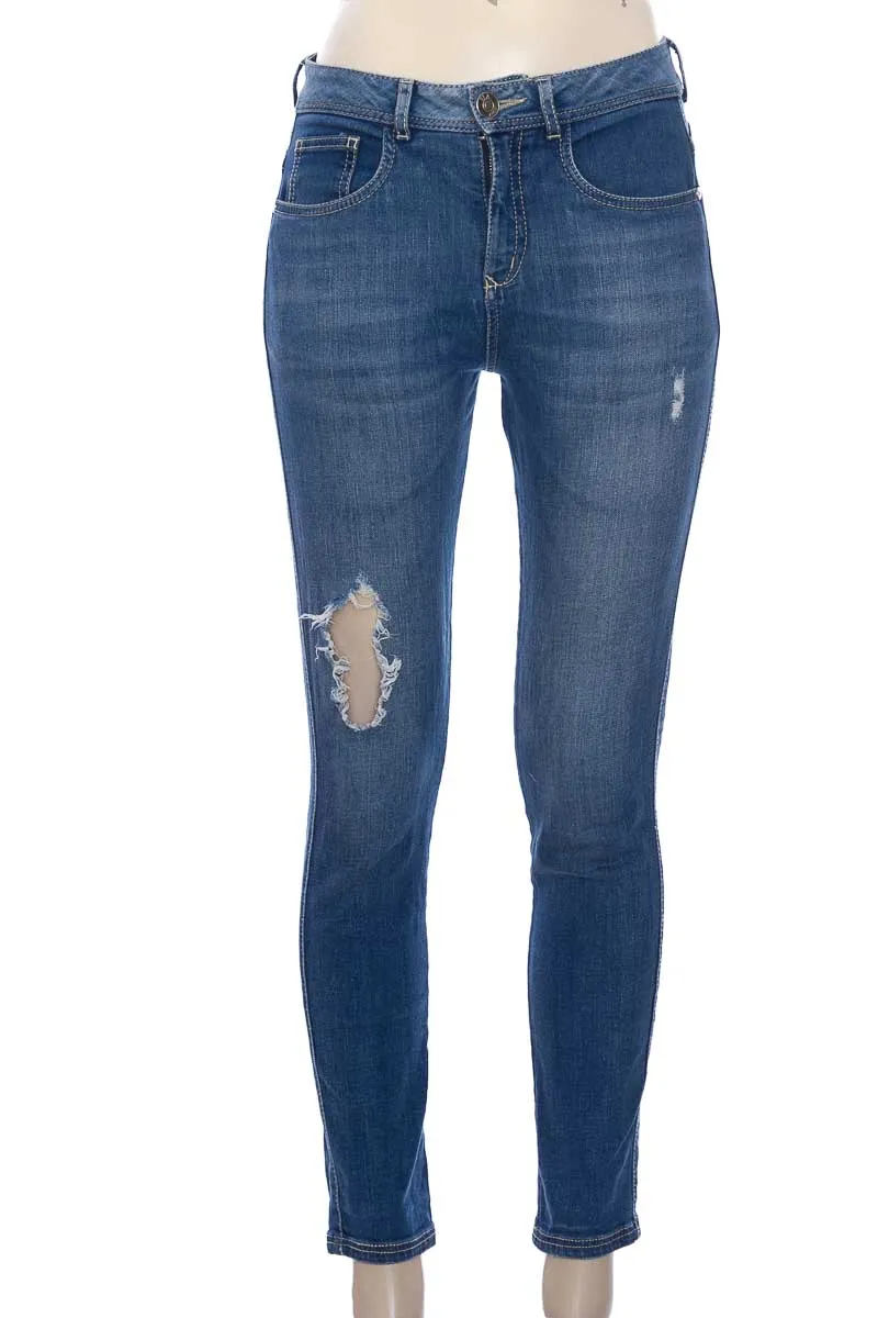 PANTALóN COLOR AZUL  ELA