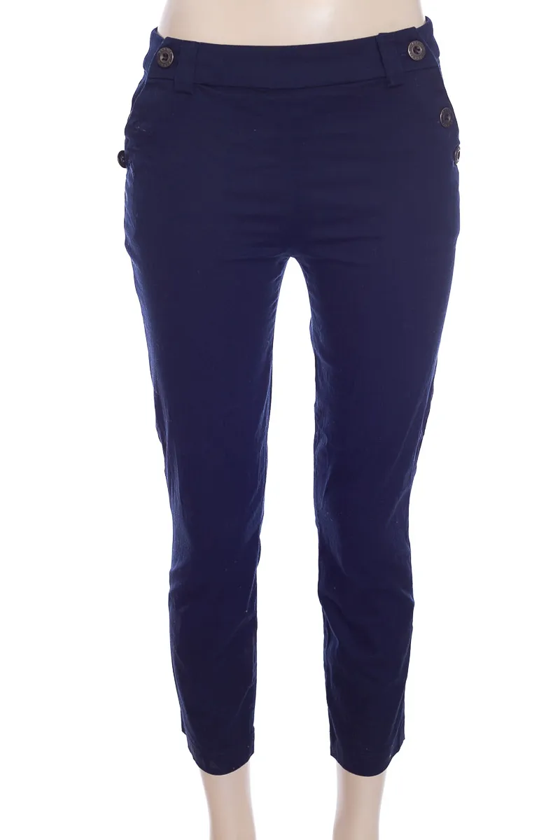 PANTALóN COLOR AZUL  ESPRIT