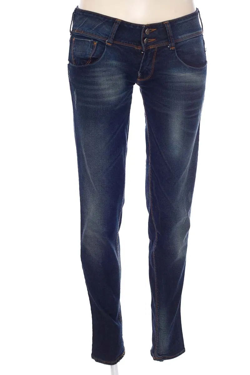PANTALóN COLOR AZUL  MET