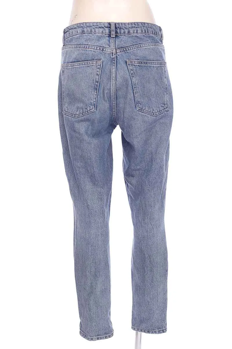 PANTALóN COLOR AZUL  TOPSHOP