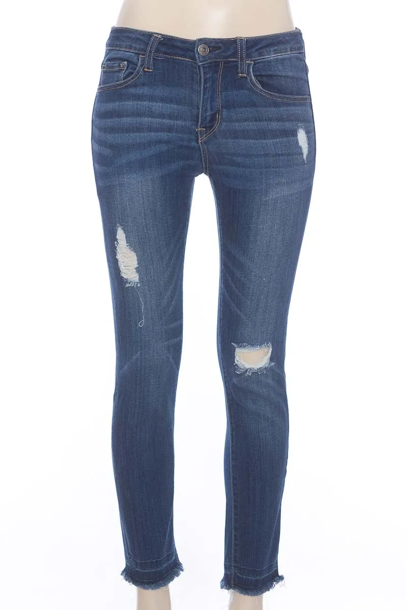 PANTALóN COLOR AZUL  VERVET