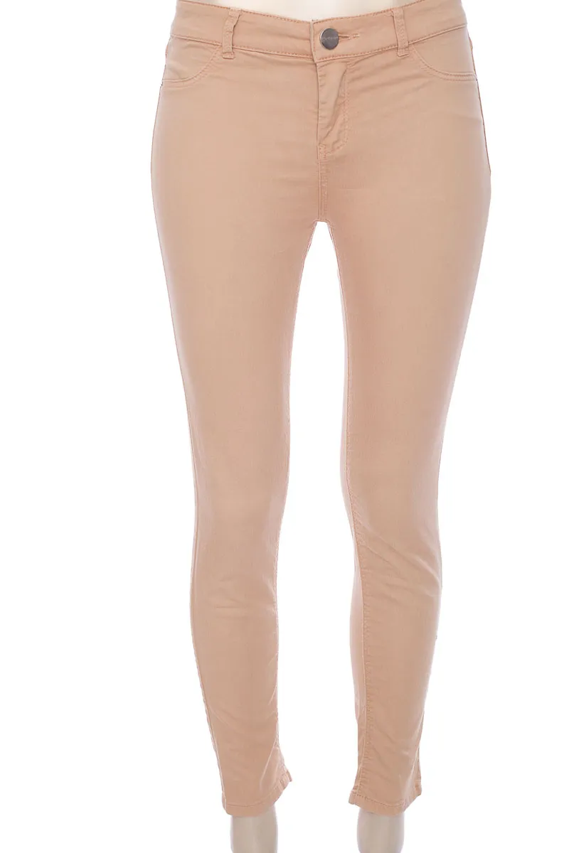 PANTALóN COLOR CAFé  STRADIVARIUS