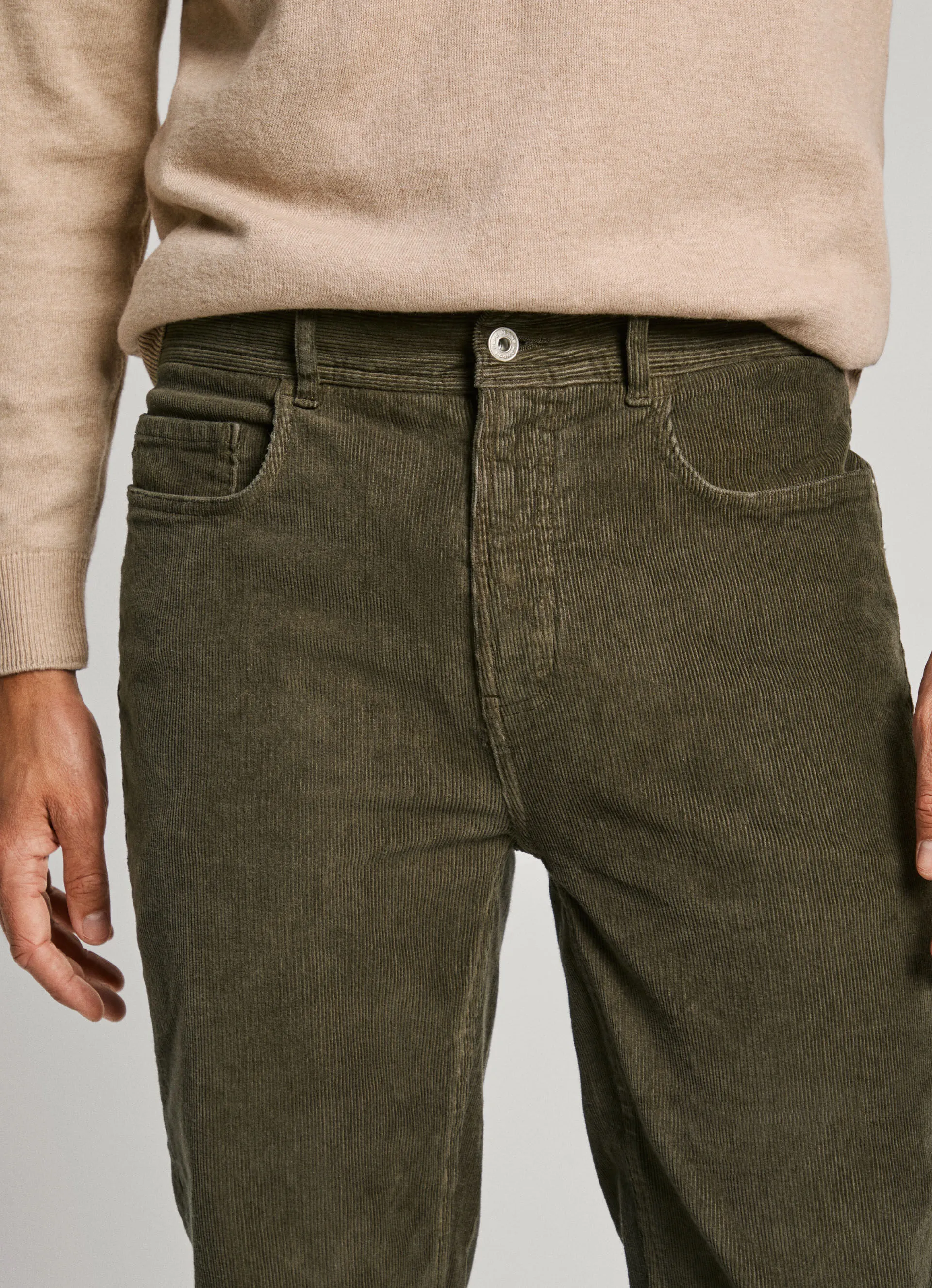 pantalón de pana 5 bolsillos