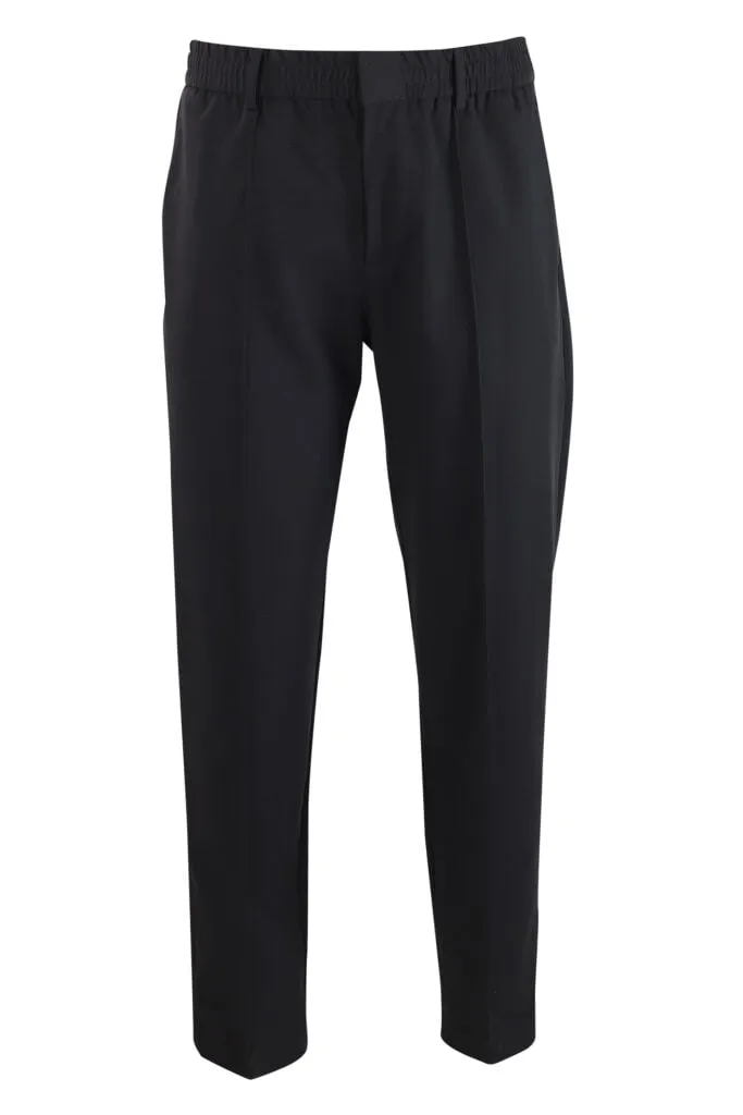 Pantalón negro con minilogo