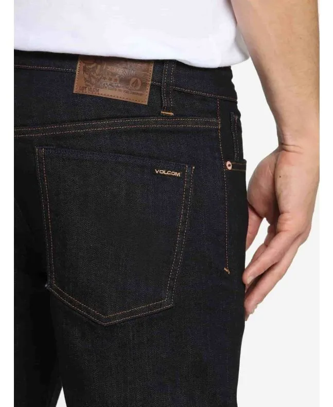 Pantalón Vaquero Volcom 2X4 Denim Rinse Men