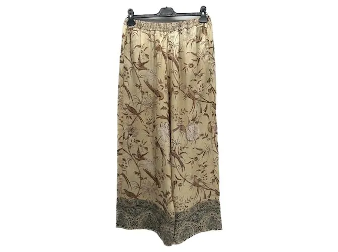 PIERRE LOUIS MASCIA Pantalón T.Seda M Internacional Beige 