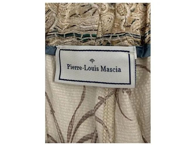 PIERRE LOUIS MASCIA Pantalón T.Seda M Internacional Beige 