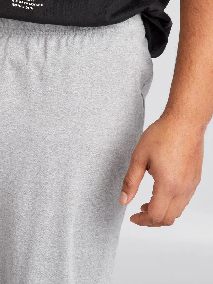 PIJAMA LARGO 'NASA' CAMISETA + PANTALóN  2 PIEZAS  NEGRO