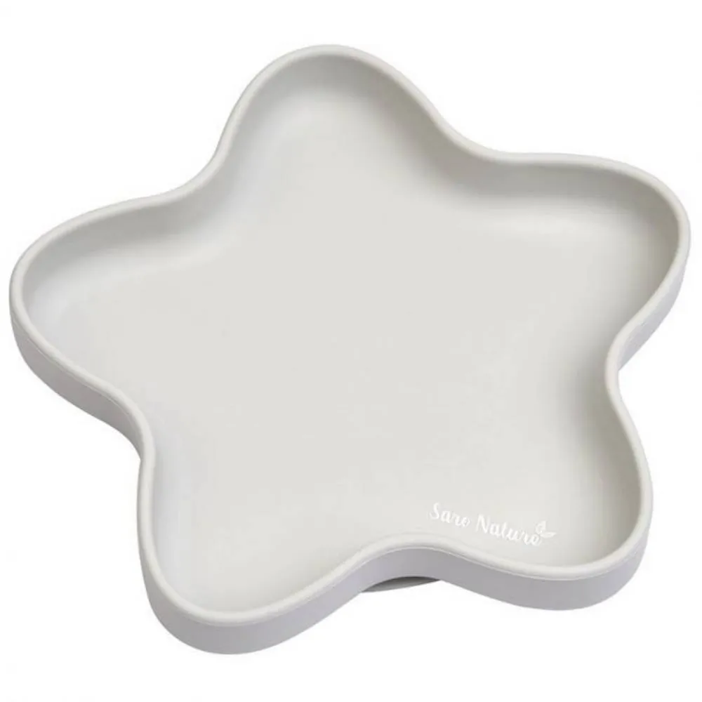 Plato Star Saro Nature Gris