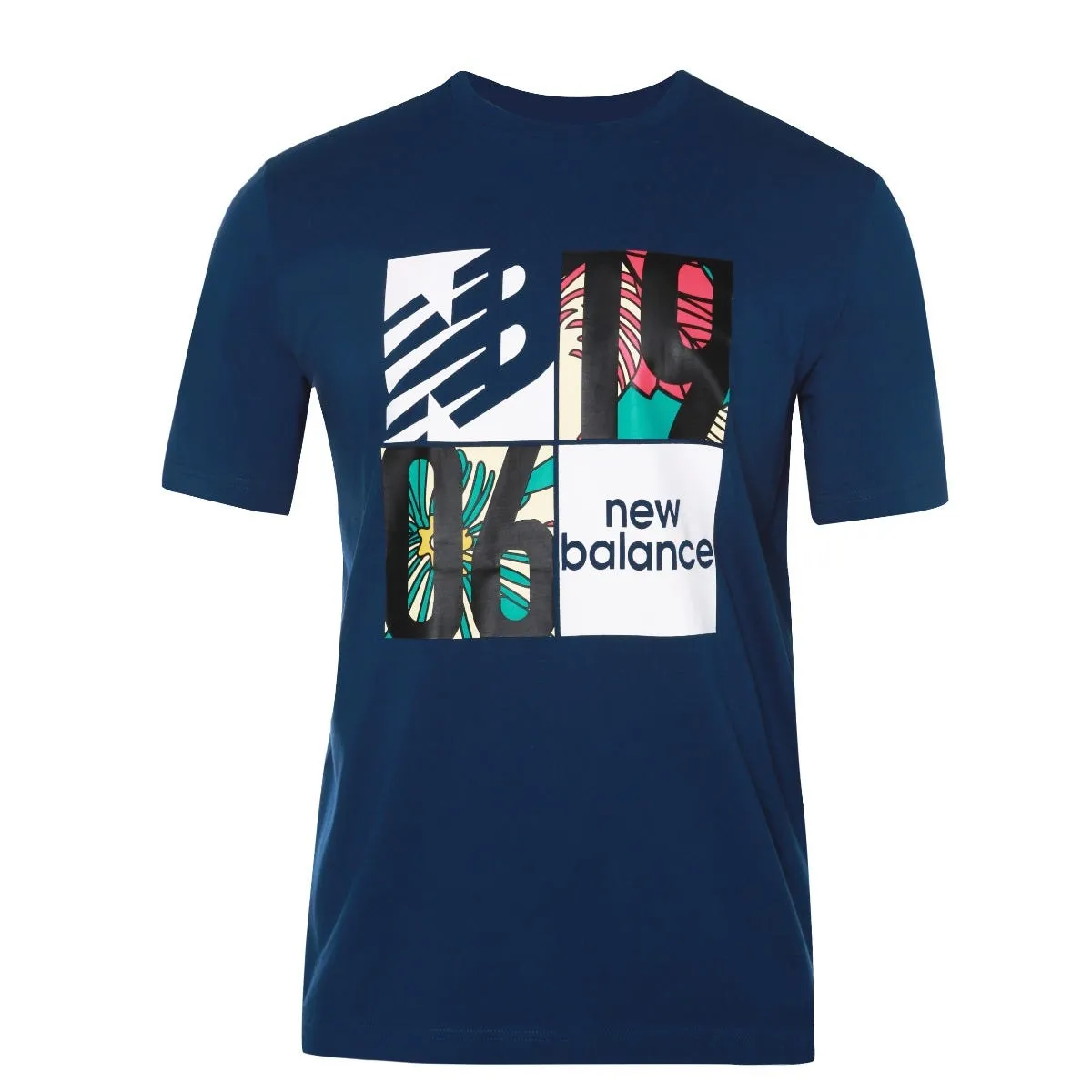Polera Hombre New Balance Lifestyle Azul