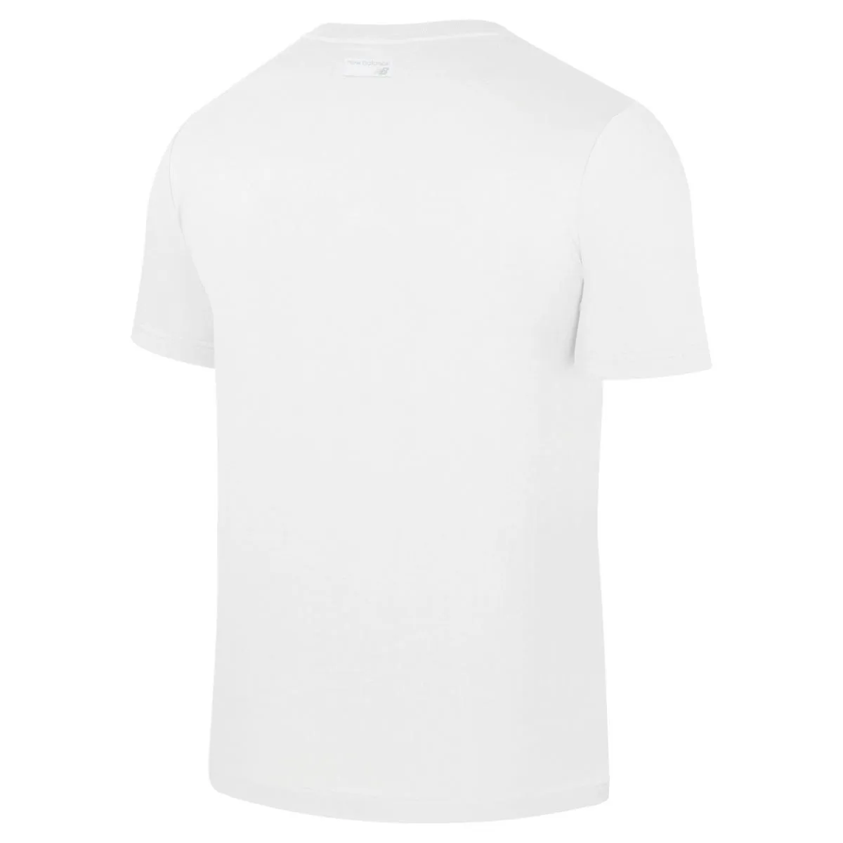 Polera Lifestyle Hombre New Balance Blanca