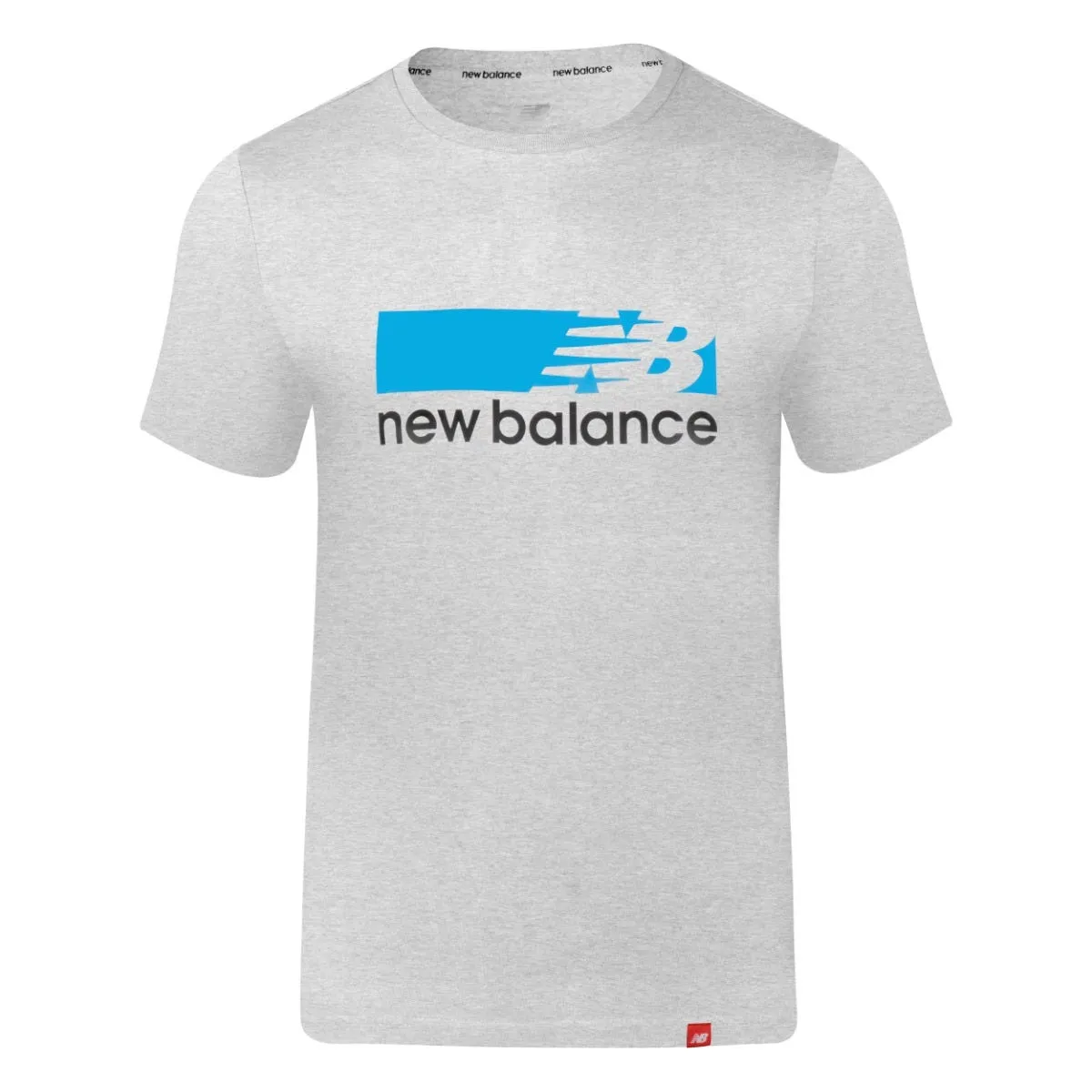 Polera Lifestyle Hombre New Balance Gris