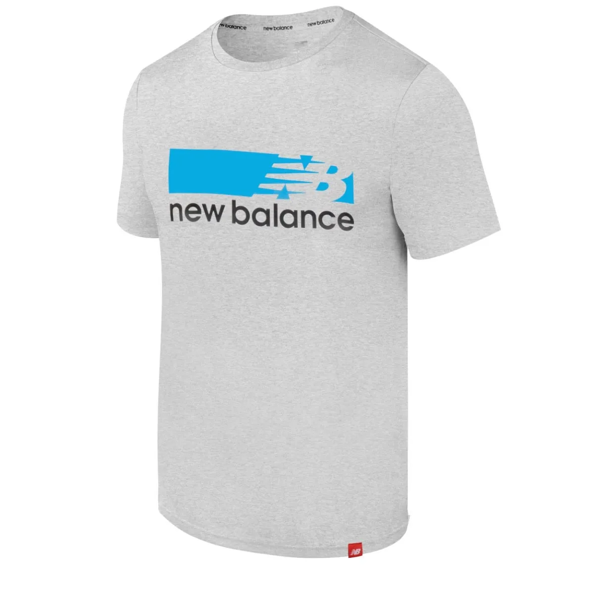 Polera Lifestyle Hombre New Balance Gris