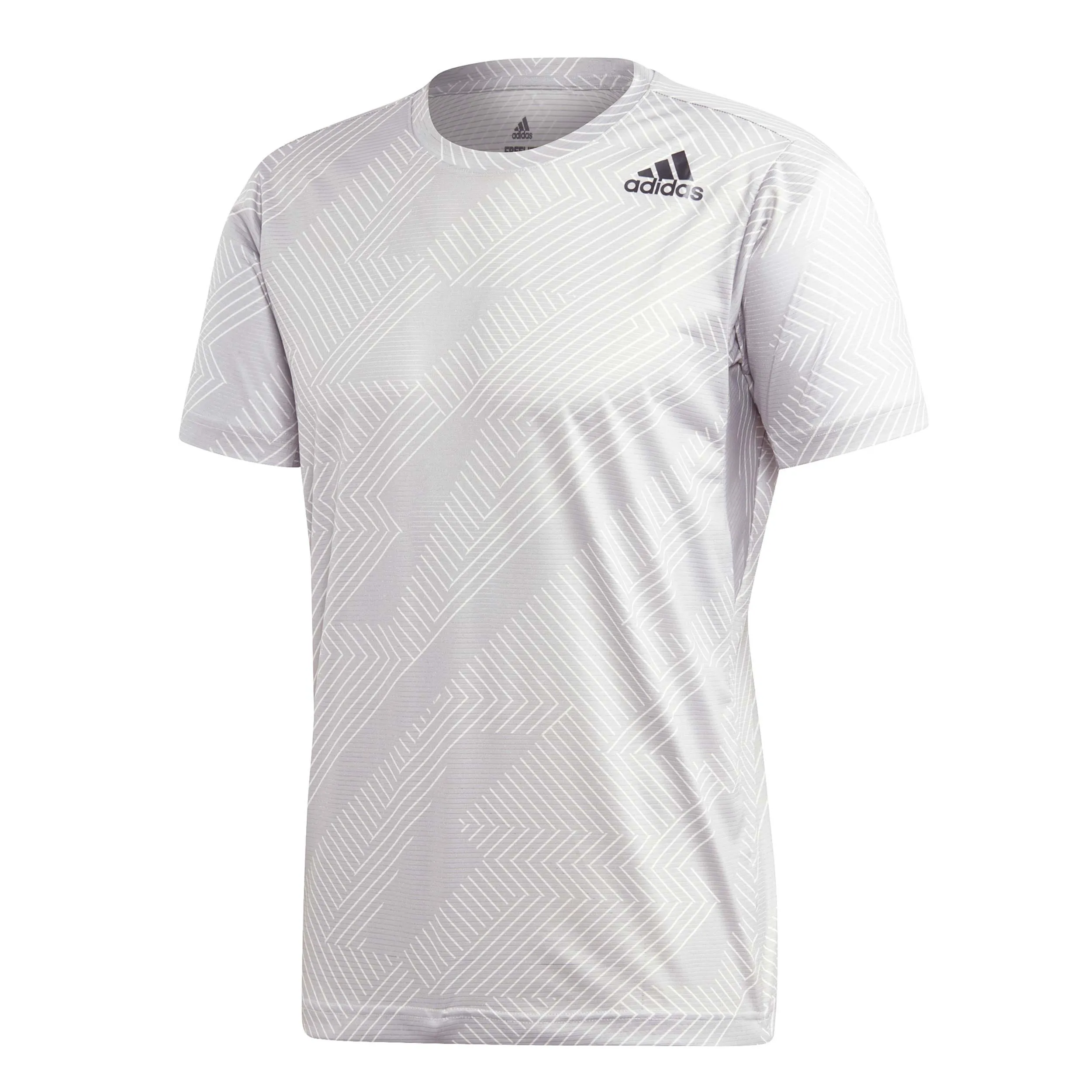 Polera Running Hombre Adidas Freelift Climacool Gris