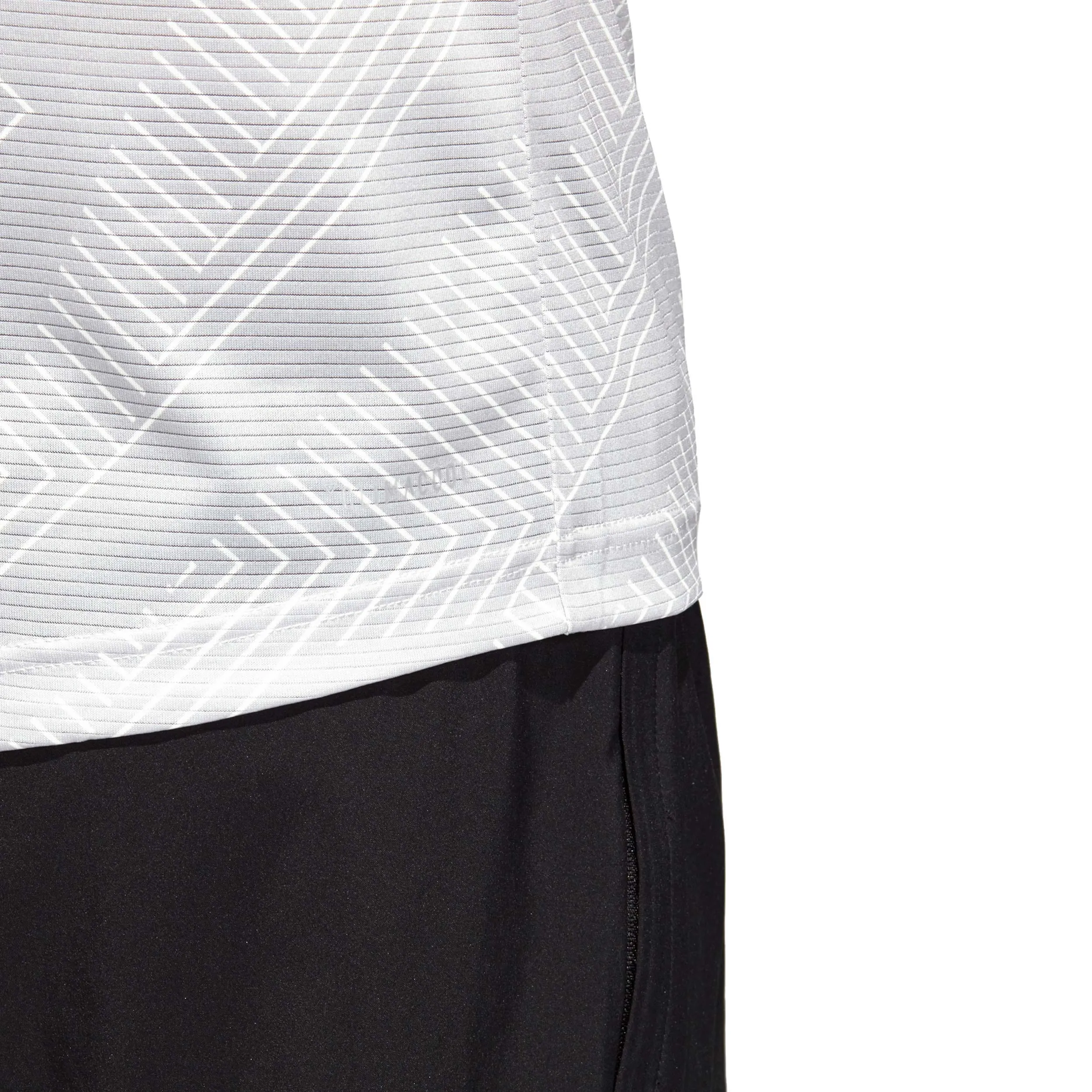Polera Running Hombre Adidas Freelift Climacool Gris