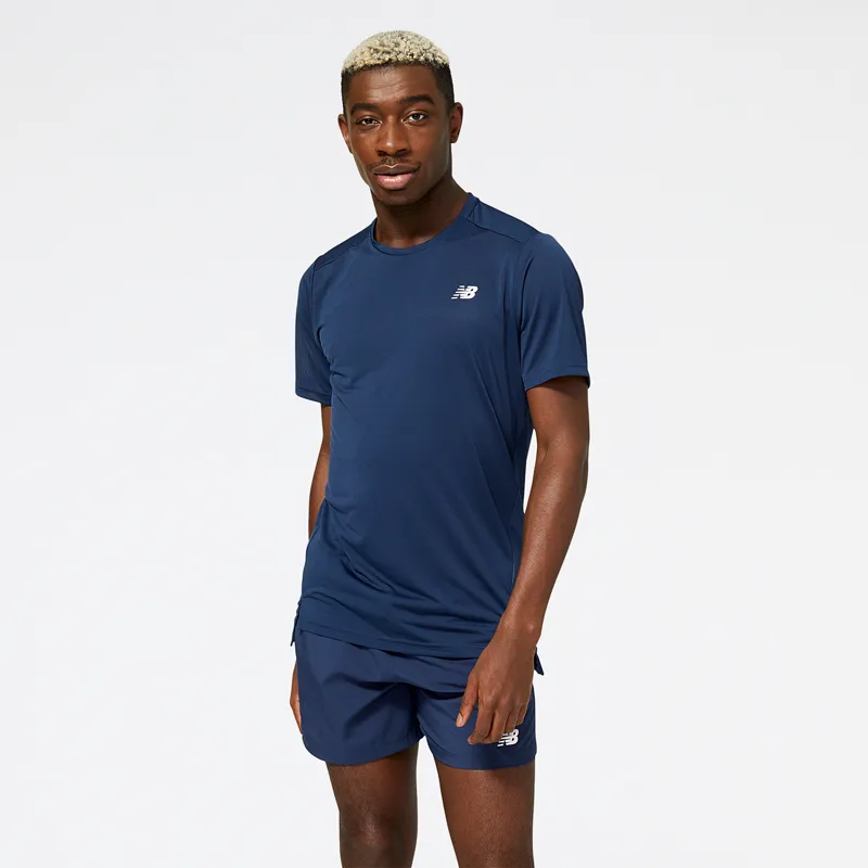 Polera Running Hombre New Balance Accelerate Azul