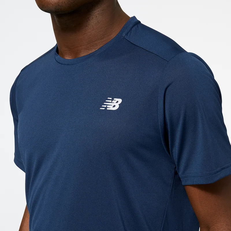 Polera Running Hombre New Balance Accelerate Azul