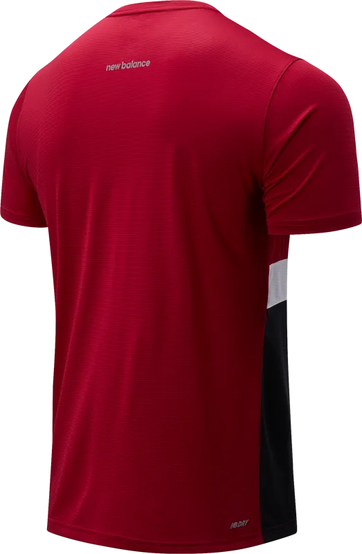 Polera Running Hombre New Balance Accelerate Bicolor