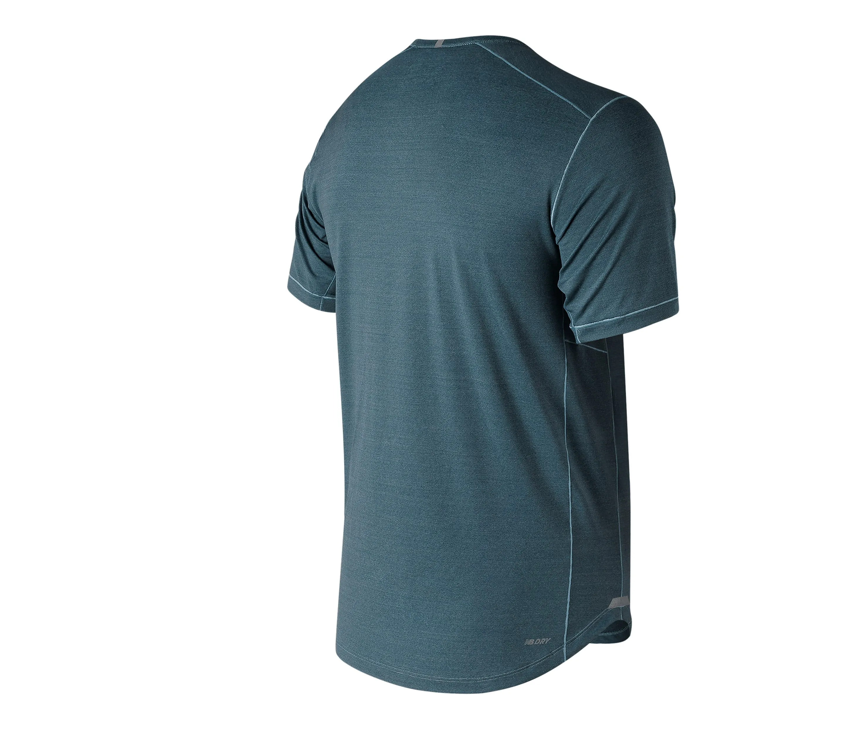 Polera Running Hombre New Balance Seasonless Celeste