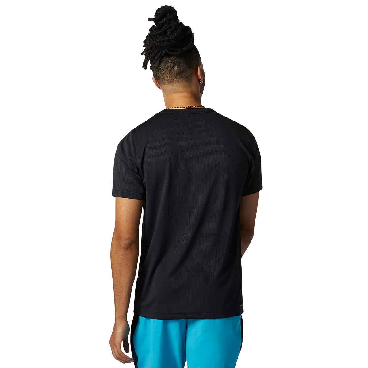 Polera Running Hombre New Balance Tenacity Corsa Negro