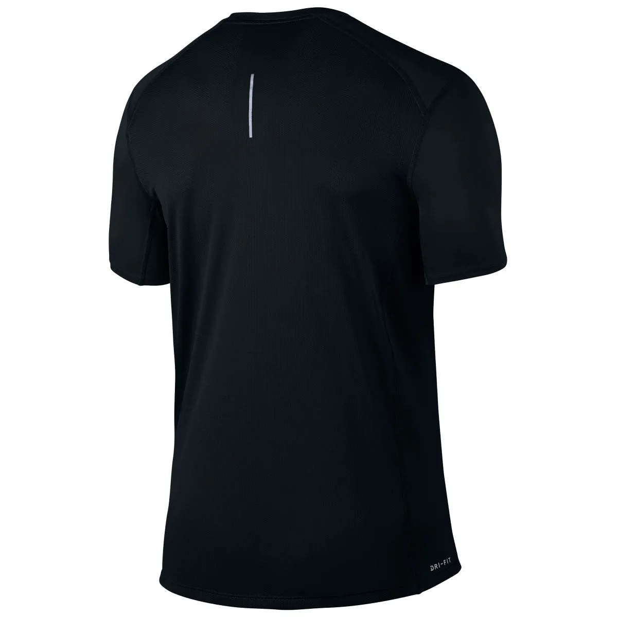 Polera Running Hombre Nike Dry Miller Top Negra