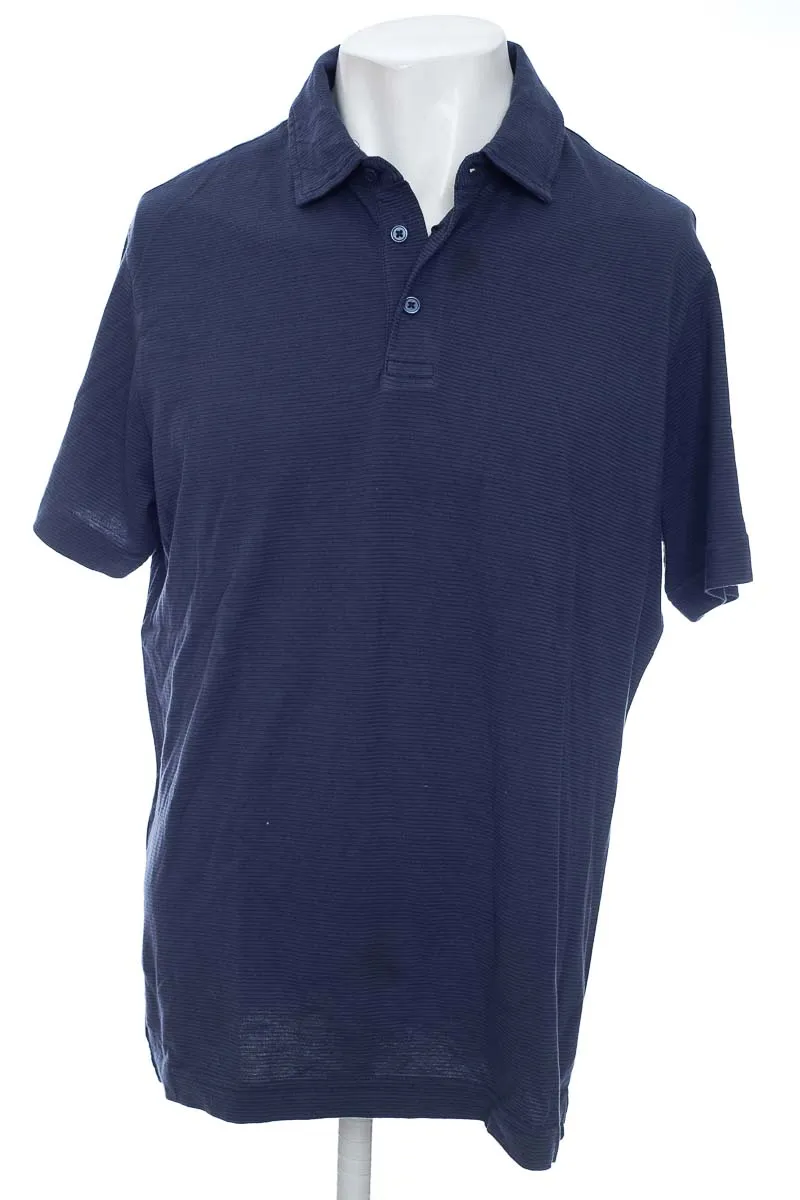 POLO COLOR AZUL  MNG