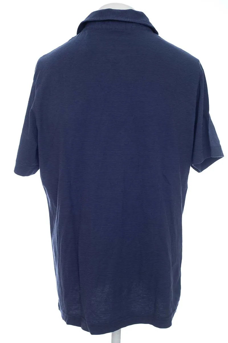 POLO COLOR AZUL  MNG