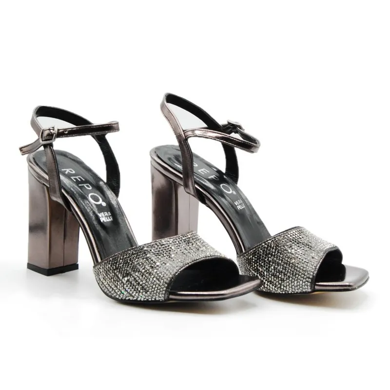 REPO 42608E3 PLATA SANDALIA DE VESTIR MUJER
